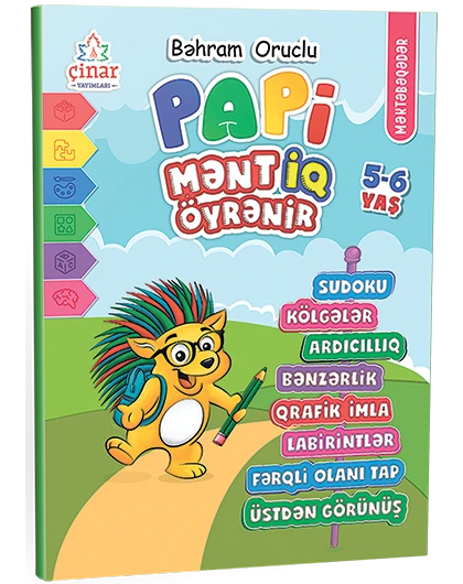 PAPİ MƏNTİQ ÖYRƏNİR (məktəbəqədər hazırlıq kitabı)