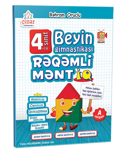 4-cü sinif Beyin Gimnastikası Rəqəmli Məntiq