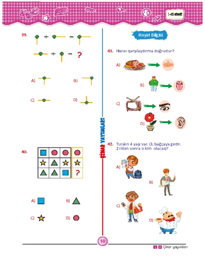 1-ci sinif Mənim Sınaq İmtahanım