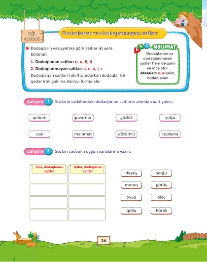 2-ci sinif Mənim Ana Dili Kitabım