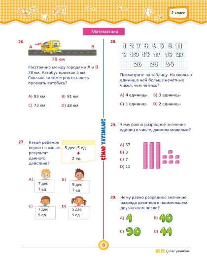 2 класс Мои Проверочные Тесты