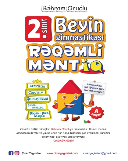 2-ci sinif Beyin Gimnatikası Rəqəmli Məntiq