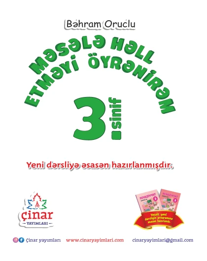 3-cü sinif Məsələ Həll Etməyi Öyrənirəm