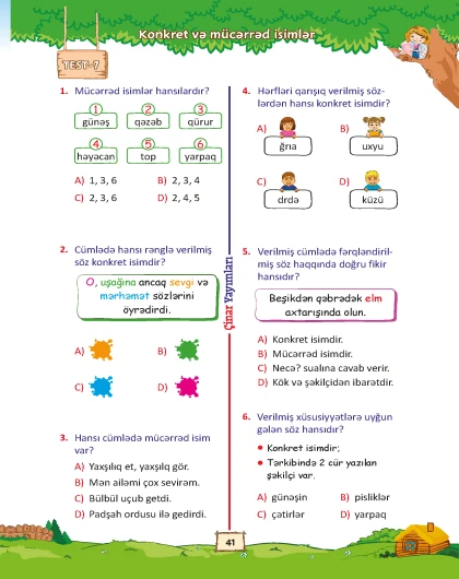 3-cü sinif Mənim Ana Dili Kitabım