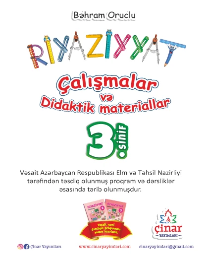 3-cü sinif Riyaziyyat Açıq Tipli Çalışmalar