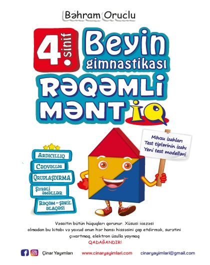 4-cü sinif Beyin Gimnastikası Rəqəmli Məntiq