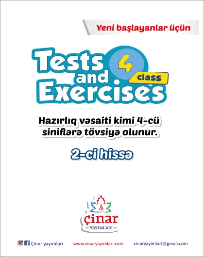 4-cü sinif İngilis-dili testlər və çalışmalar