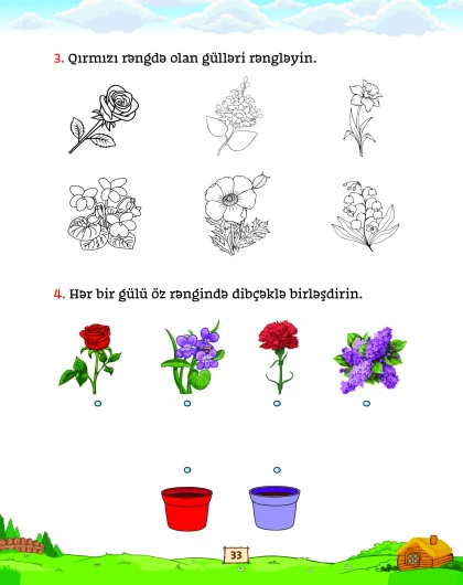 Mən Ətraf Aləm Öyrənirəm 4-5 yaş (Bağça uşaqları üçün vəsait)