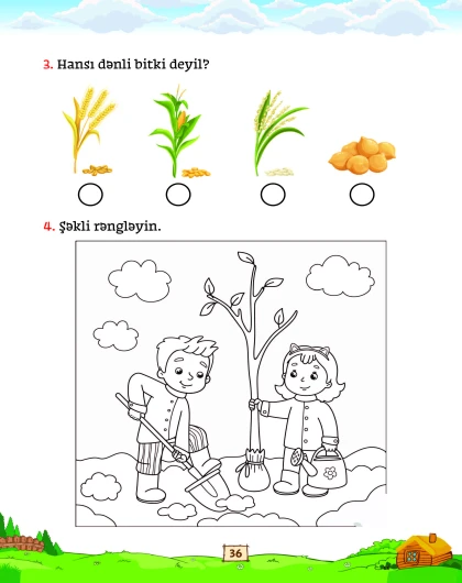 Mən Ətraf Aləm Öyrənirəm 4-5 yaş (Bağça uşaqları üçün vəsait)