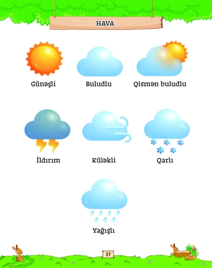 Mən Ətraf Aləm Öyrənirəm 4-5 yaş (Bağça uşaqları üçün vəsait)